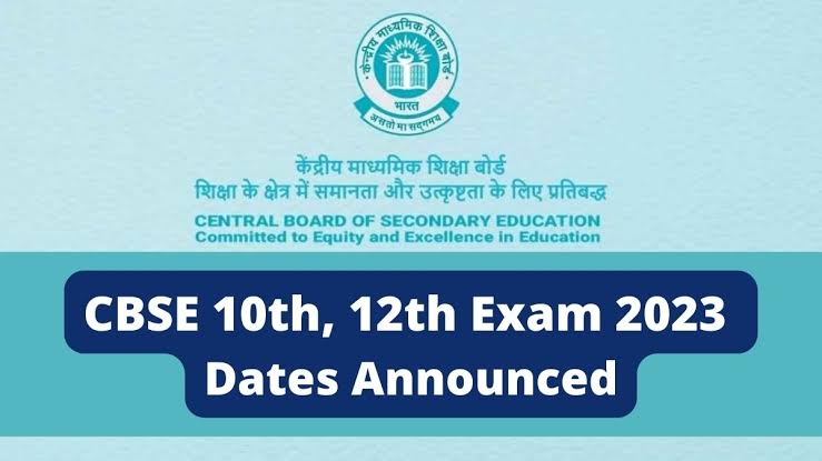 CBSE 12th Time Table 202