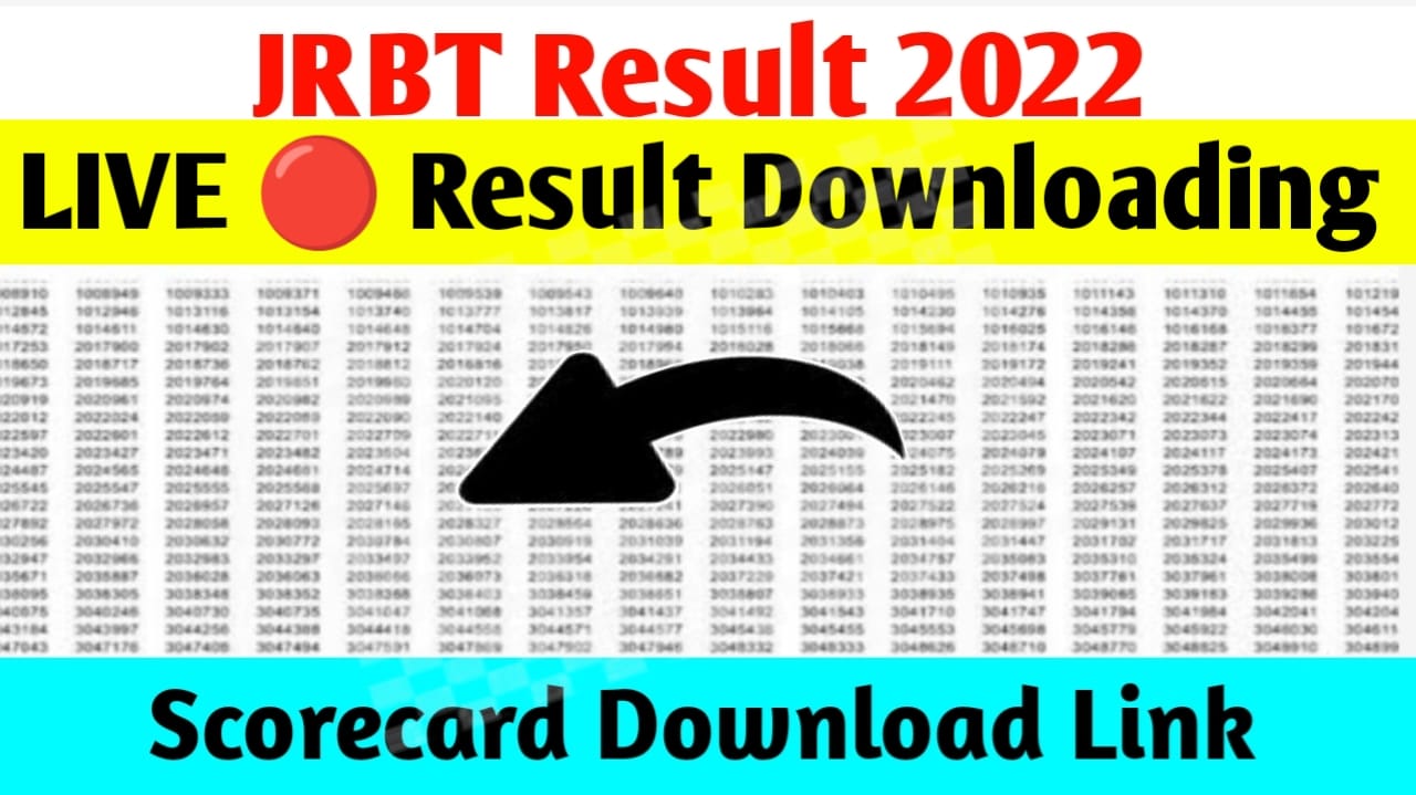 JRBT Tripura Result 2022:
