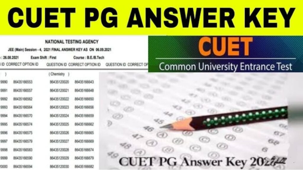 CUET PG Answer Key OUT 2023