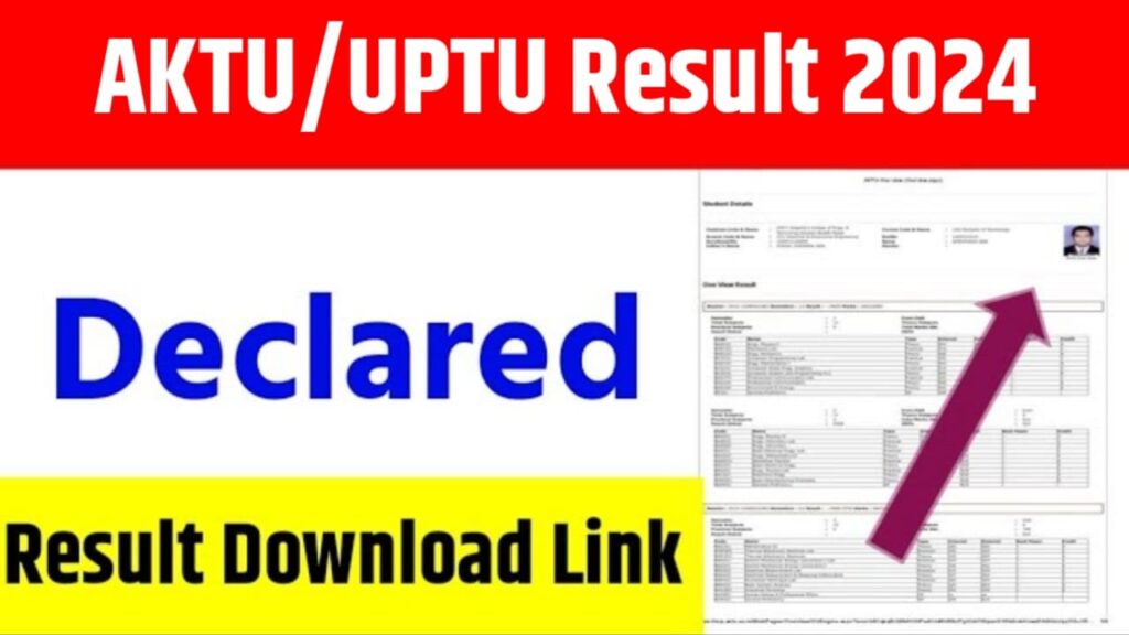 AKTU /Result OUT Direct Link 2024